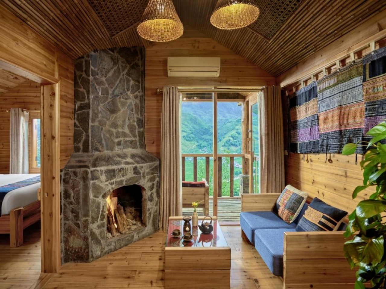 phòng tại Laxsik Ecolodge homestay sapa